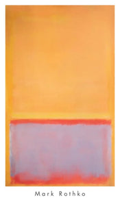 Kunstdruck Mark Rothko Untitled 1954 57x96 5cm MKR 820 | Yourdecoration.at