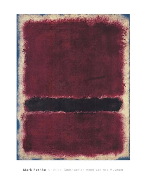 Kunstdruck Mark Rothko Untitled 1963 66x81cm MKR 587 | Yourdecoration.at