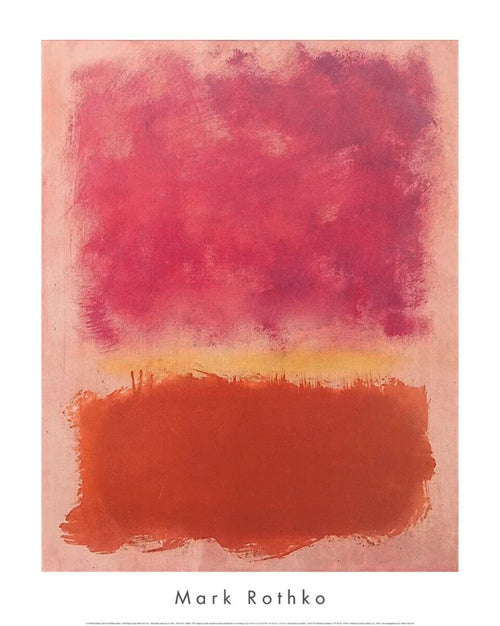 Kunstdruck Mark Rothko Untitled 1985 61x76cm MKR 956 | Yourdecoration.at