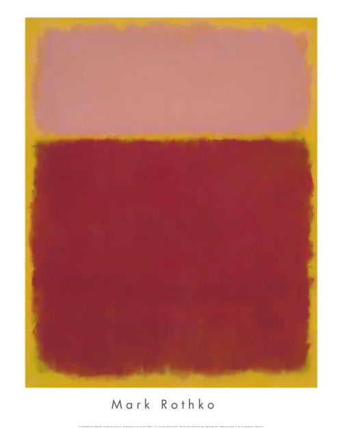Kunstdruck Mark Rothko Untitled No 17 1961 61x76cm MKR 957 | Yourdecoration.at