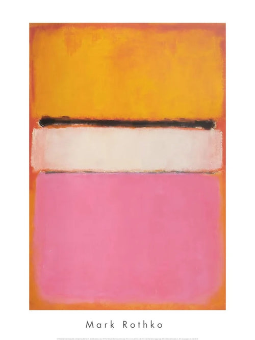 Kunstdruck Mark Rothko White Center 1950 61x84cm MKR 955 | Yourdecoration.at