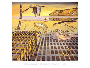 Kunstdruck Salvador Dali La Desintegration de la Persistance de la Memoire 80x60cm SD 508 PGM | Yourdecoration.at