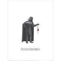 Kunstdruck Star Wars Vaders Boredom Busting Ideas Discover New Hobbies 30x40cm Pyramid PPR54082 | Yourdecoration.at