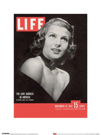 Kunstdruck Time Life Life Cover Rita Hayworth 30x40cm Pyramid PPR44046 | Yourdecoration.at