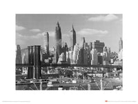 Kunstdruck Time Life Lower Manhattan Skyline 1948 40x30cm Pyramid PPR44238 | Yourdecoration.at
