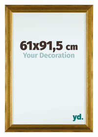 Lincoln Holz Bilderrahmen 61x91 5cm Gold Vorne Messe | Yourdecoration.at