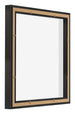Lyon MDF Schattenfugenrahmen 1 1 Schwarz Matt Ruckseite Schrag | Yourdecoration.at