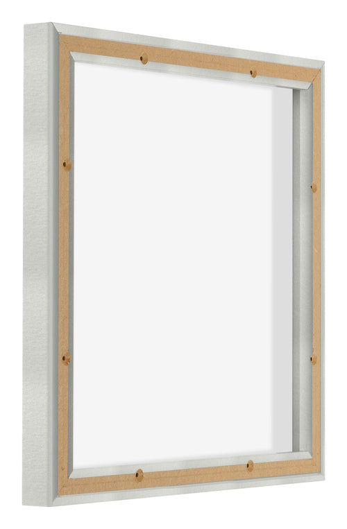Lyon MDF Schattenfugenrahmen 1 1 Silber Matt Ruckseite Schrag | Yourdecoration.at