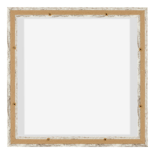 Lyon MDF Schattenfugenrahmen 1 1 Weiss Vintage Ruckseite | Yourdecoration.at