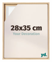 Lyon MDF Schattenfugenrahmen 28x35cm Buche Vorne Messe | Yourdecoration.at