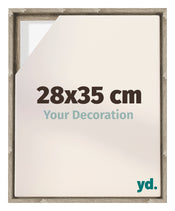Lyon MDF Schattenfugenrahmen 28x35cm Sonoma Eiche Vorne Messe | Yourdecoration.at