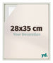 Lyon MDF Schattenfugenrahmen 28x35cm Weiss Matt Vorne Messe | Yourdecoration.at