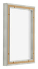 Lyon MDF Schattenfugenrahmen 3 4 Silber Matt Ruckseite Schrag | Yourdecoration.at