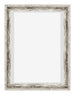 Lyon MDF Schattenfugenrahmen 3 4 Weiss Vintage Vorne | Yourdecoration.at