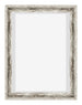 Lyon MDF Schattenfugenrahmen 3 4 Weiss Vintage Vorne | Yourdecoration.at