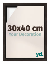 Lyon MDF Schattenfugenrahmen 30x40cm Eiche Dunkel Vorne Messe | Yourdecoration.at