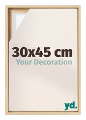 Lyon MDF Schattenfugenrahmen 30x45cm Buche Vorne Messe | Yourdecoration.at