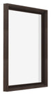 Lyon MDF Schattenfugenrahmen 4 5 Eiche Dunkel Vorne Schrag | Yourdecoration.at