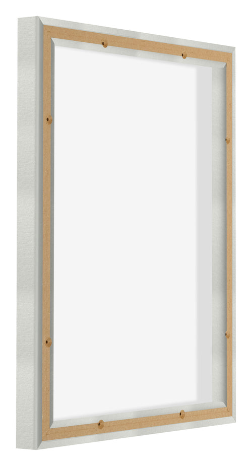 Lyon MDF Schattenfugenrahmen 4 5 Silber Matt Ruckseite Schrag | Yourdecoration.at