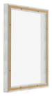 Lyon MDF Schattenfugenrahmen 4 5 Silber Matt Ruckseite Schrag | Yourdecoration.at