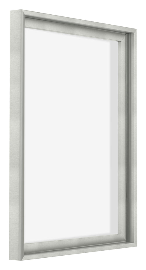 Lyon MDF Schattenfugenrahmen 4 5 Silber Matt Vorne Schrag | Yourdecoration.at