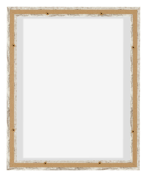 Lyon MDF Schattenfugenrahmen 4 5 Weiss Vintage Ruckseite | Yourdecoration.at