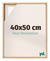 Lyon MDF Schattenfugenrahmen 40x50cm Buche Vorne Messe | Yourdecoration.at