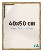Lyon MDF Schattenfugenrahmen 40x50cm Gold Antik Vorne Messe | Yourdecoration.at
