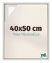 Lyon MDF Schattenfugenrahmen 40x50cm White Wash Vorne Messe | Yourdecoration.at