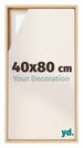 Lyon MDF Schattenfugenrahmen 40x80cm Buche Vorne Messe | Yourdecoration.at