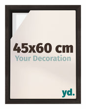 Lyon MDF Schattenfugenrahmen 45x60cm Eiche Dunkel Vorne Messe | Yourdecoration.at