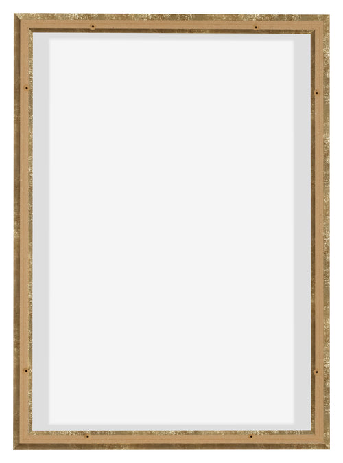 Lyon MDF Schattenfugenrahmen 5 7 Gold Antik Ruckseite | Yourdecoration.at