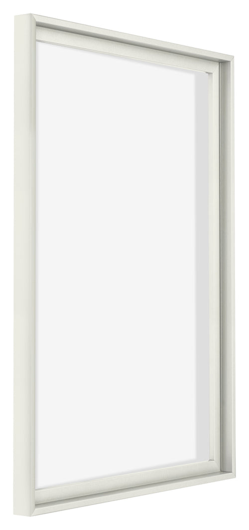 Lyon MDF Schattenfugenrahmen 5 7 Weiss Matt Vorne Schrag | Yourdecoration.at