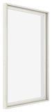 Lyon MDF Schattenfugenrahmen 5 7 Weiss Matt Vorne Schrag | Yourdecoration.at