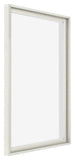 Lyon MDF Schattenfugenrahmen 5 7 White Wash Vorne Schrag | Yourdecoration.at