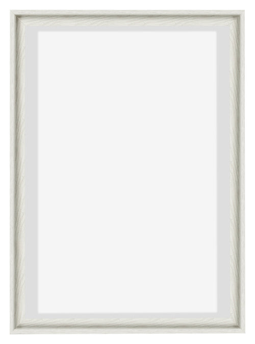 Lyon MDF Schattenfugenrahmen 5 7 White Wash Vorne | Yourdecoration.at