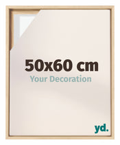 Lyon MDF Schattenfugenrahmen 50x60cm Buche Vorne Messe | Yourdecoration.at