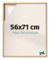 Lyon MDF Schattenfugenrahmen 56x71cm Buche Vorne Messe | Yourdecoration.at