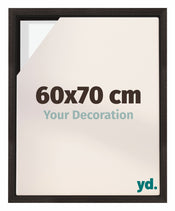 Lyon MDF Schattenfugenrahmen 60x70cm Eiche Dunkel Vorne Messe | Yourdecoration.at
