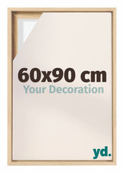 Lyon MDF Schattenfugenrahmen 60x90cm Buche Vorne Messe | Yourdecoration.at