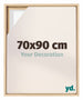 Lyon MDF Schattenfugenrahmen 70x90cm Buche Vorne Messe | Yourdecoration.at