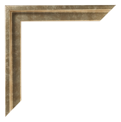 Lyon MDF Schattenfugenrahmen Gold Antik Ecke | Yourdecoration.at