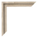 Lyon MDF Schattenfugenrahmen Sonoma Eiche Ecke | Yourdecoration.at
