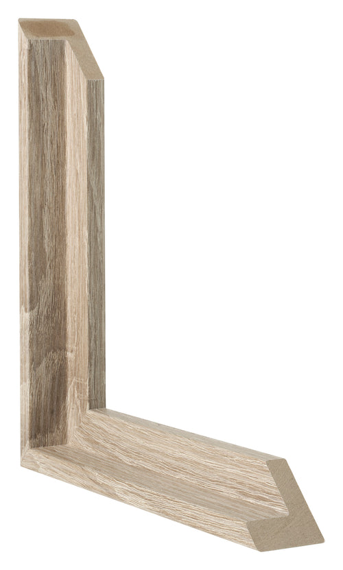 Lyon MDF Schattenfugenrahmen Sonoma Eiche Querschnitte | Yourdecoration.at