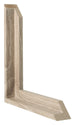 Lyon MDF Schattenfugenrahmen Sonoma Eiche Querschnitte | Yourdecoration.at