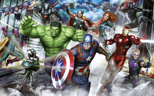 Marvel Avengers Assemble Fototapete DX8 173 | Yourdecoration.at