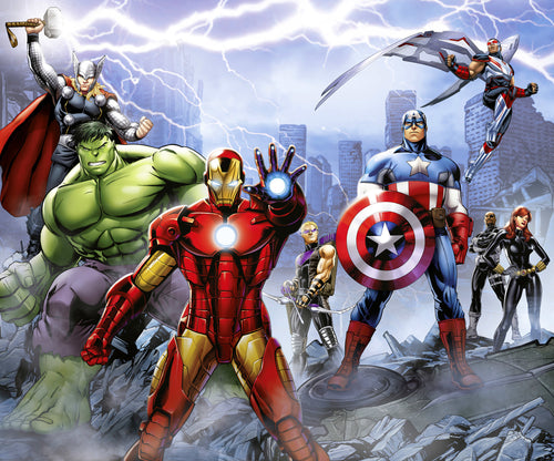 Marvel Avengers Ultimate Warriors Fototapete DX6 183 | Yourdecoration.at