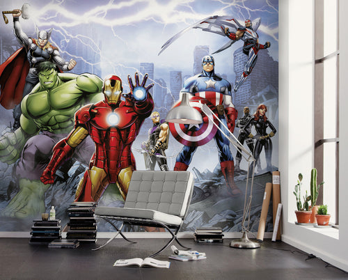 Marvel Avengers Ultimate Warriors Innere Fototapete DX6 183 | Yourdecoration.at