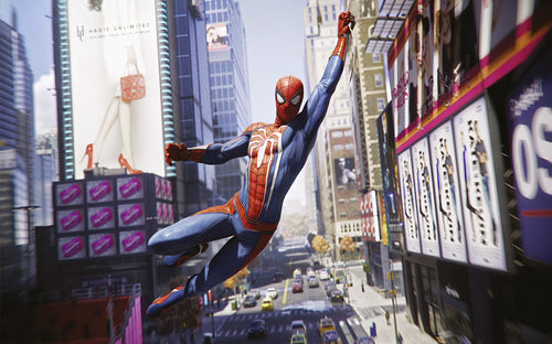 Marvel Spider Man City Swing Fototapete DX8 239 | Yourdecoration.at
