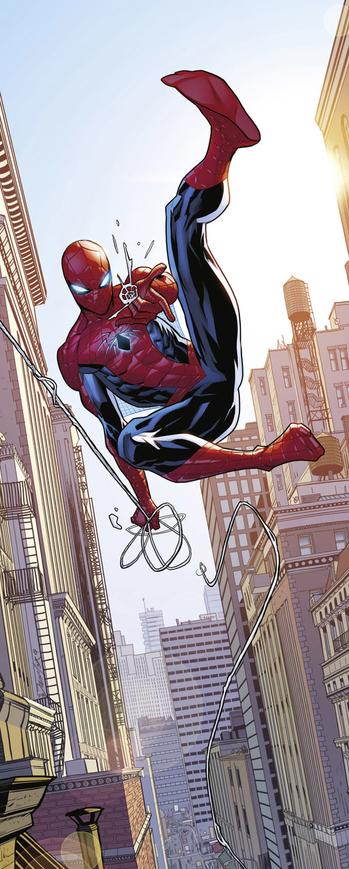 Marvel Spider Man Swinging Fototapete DX2 232 | Yourdecoration.at